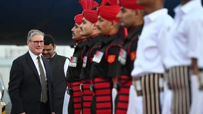 ब्रिटेन के प्रधानमंत्री किएर स्टार्मर।