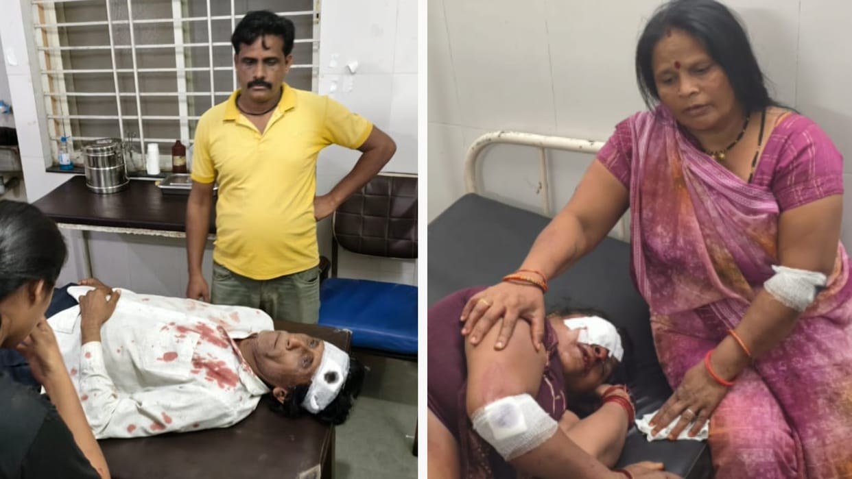 Omkareshwar: Bike and e-rickshaw collide badly on Omkareshwar-Moratka road, one dead, seven injured; VIDEO