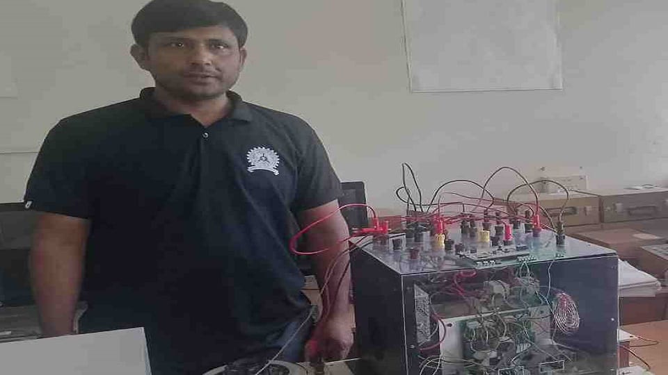 The country first neuro sliding mode controller charger is ready in pithoragarh