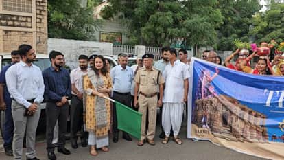 Barmer News: Thar Festival begins with a grand procession, Collector Tina Dabi flags off the celebration