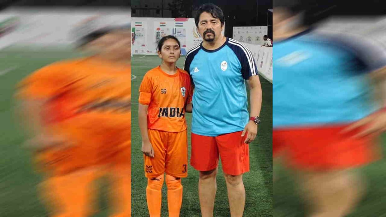 Uttarakhand Women Blind Football created history, Shefali Rawat got the captaincy of the Indian team