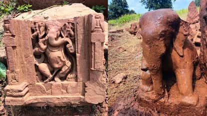 Hundreds of years old statues found during excavation in Doni village