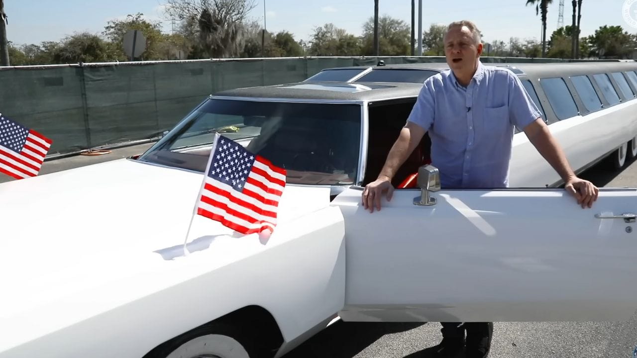 worlds longest car the american dream helipad swimming pool golf course