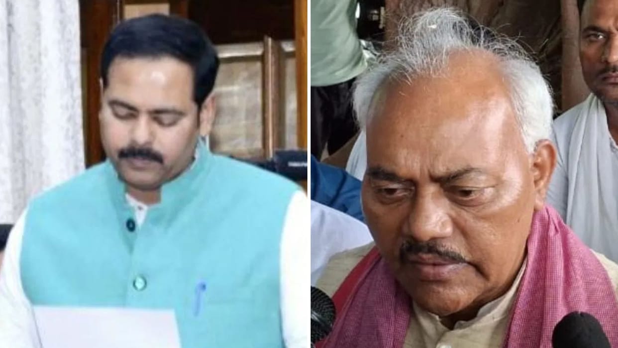 MLC elections Ashutosh sinha Lal Bihari yadav Samajwadi Party candidates for old pension issues