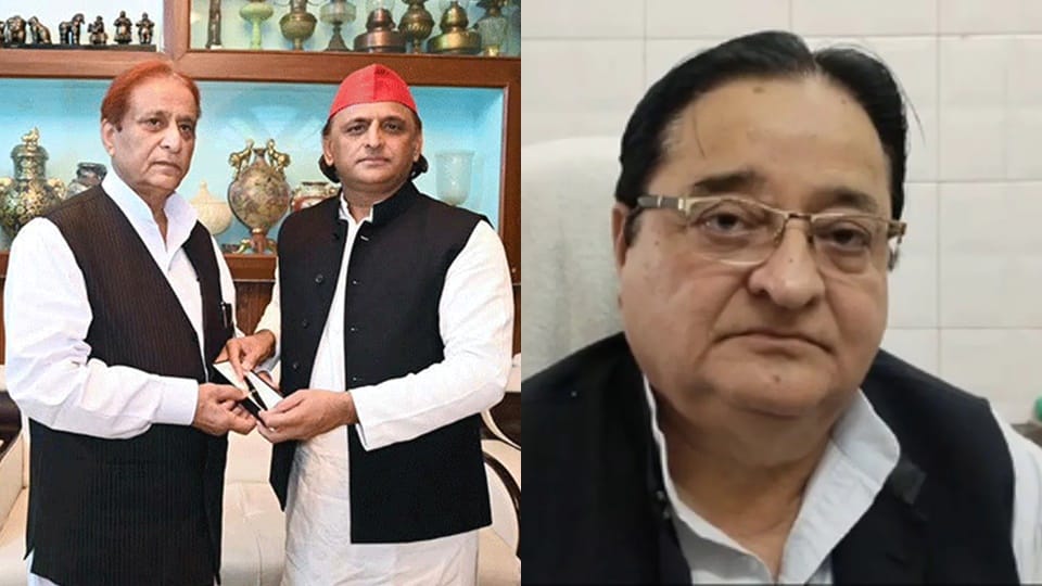 UP: Azam Khan's sweet words softened the tone of former MP ST Hasan, who said, "I will welcome him wholehearte