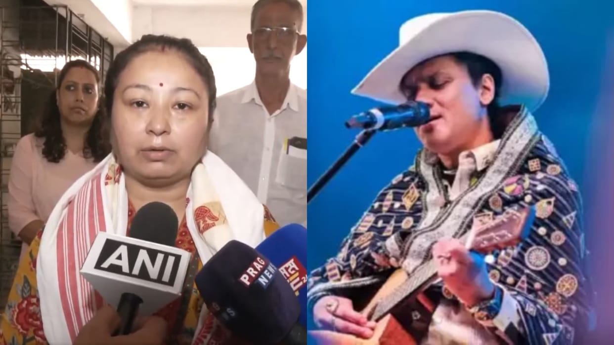 Zubeen Garg wife say the people who arrested they did not spoke truth