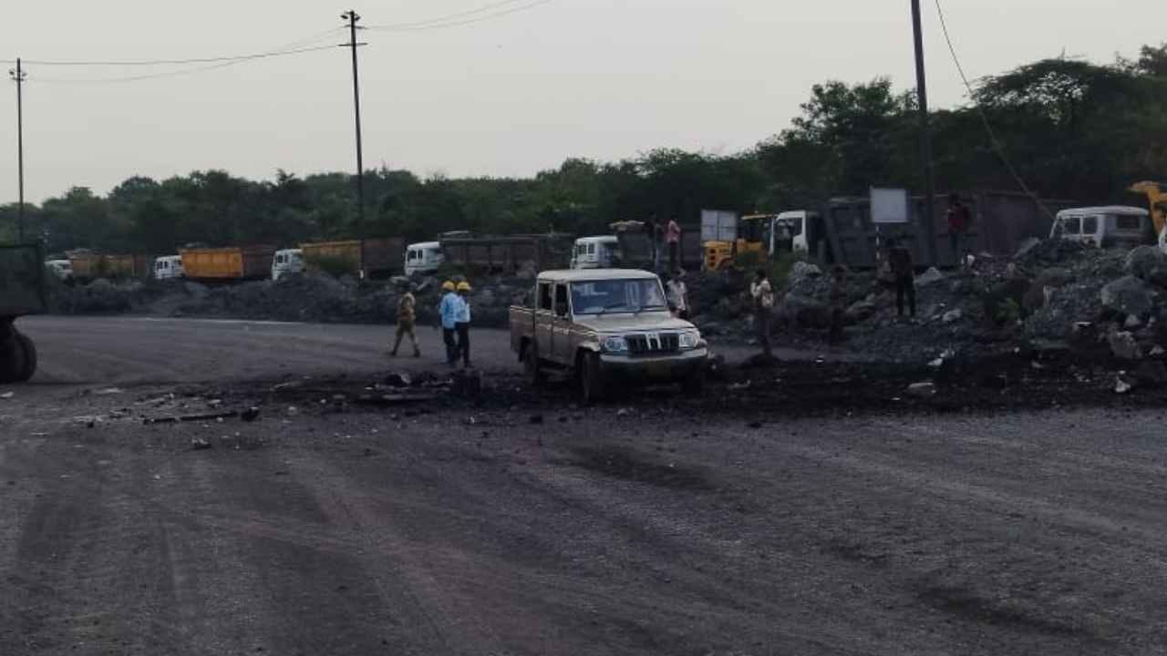 गेवरा खदान में हादसा