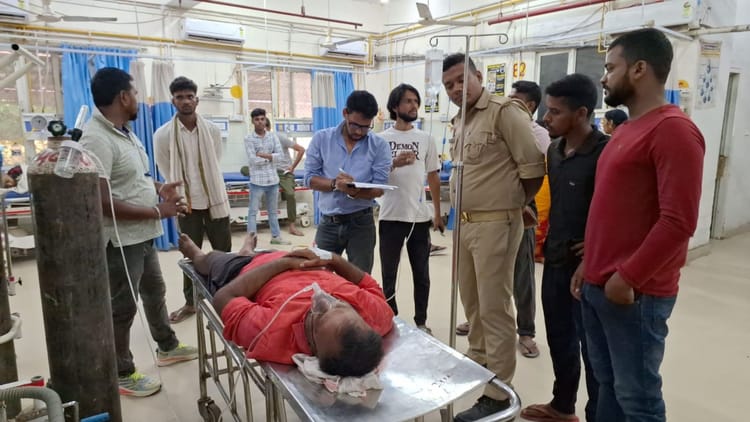 Ghazipur News: टहलने निकले युवक पर जानलेवा हमला, रंजिश में मारी गोली, बरसाए लाठी-डंडे; हाथ तोड़ा