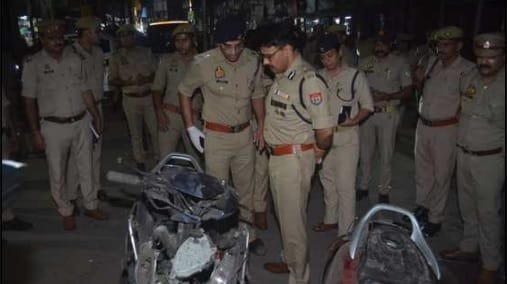 kanpur blast ACP scans over 300 CCTV footage reprimands shops for not working