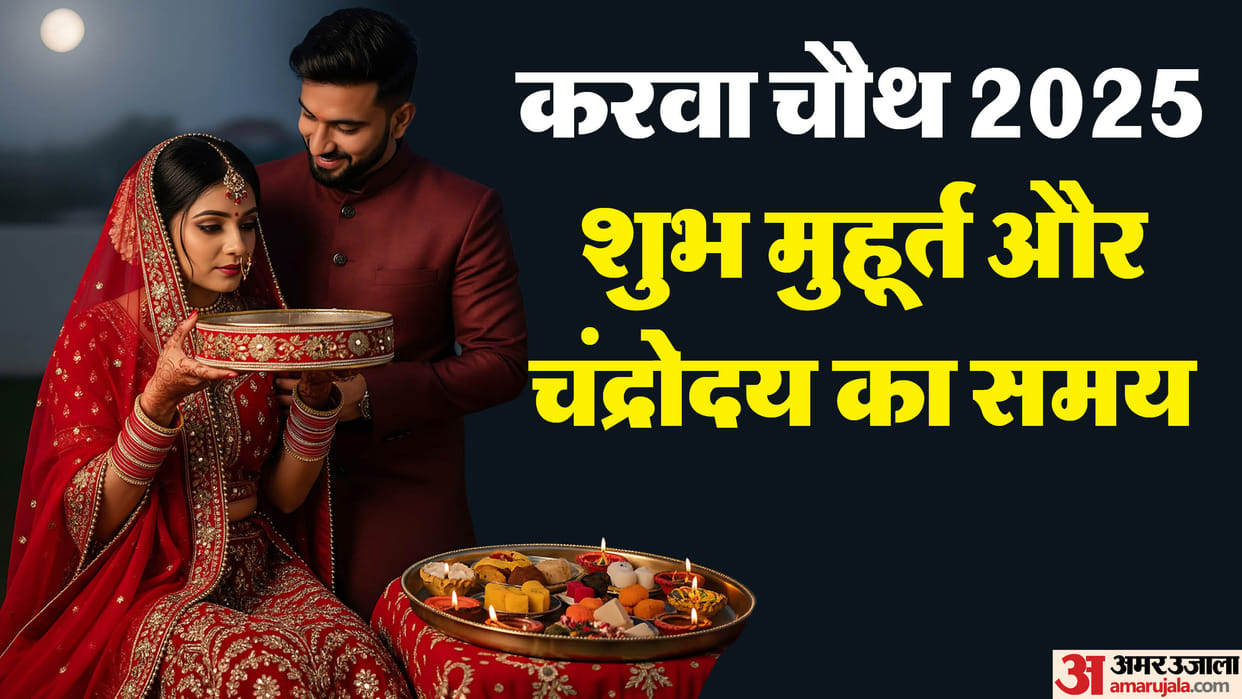 Karwa Chauth 2025 Shubh Muhurat Puja Vidhi Samagri Vrat Katha And Moonrise Time