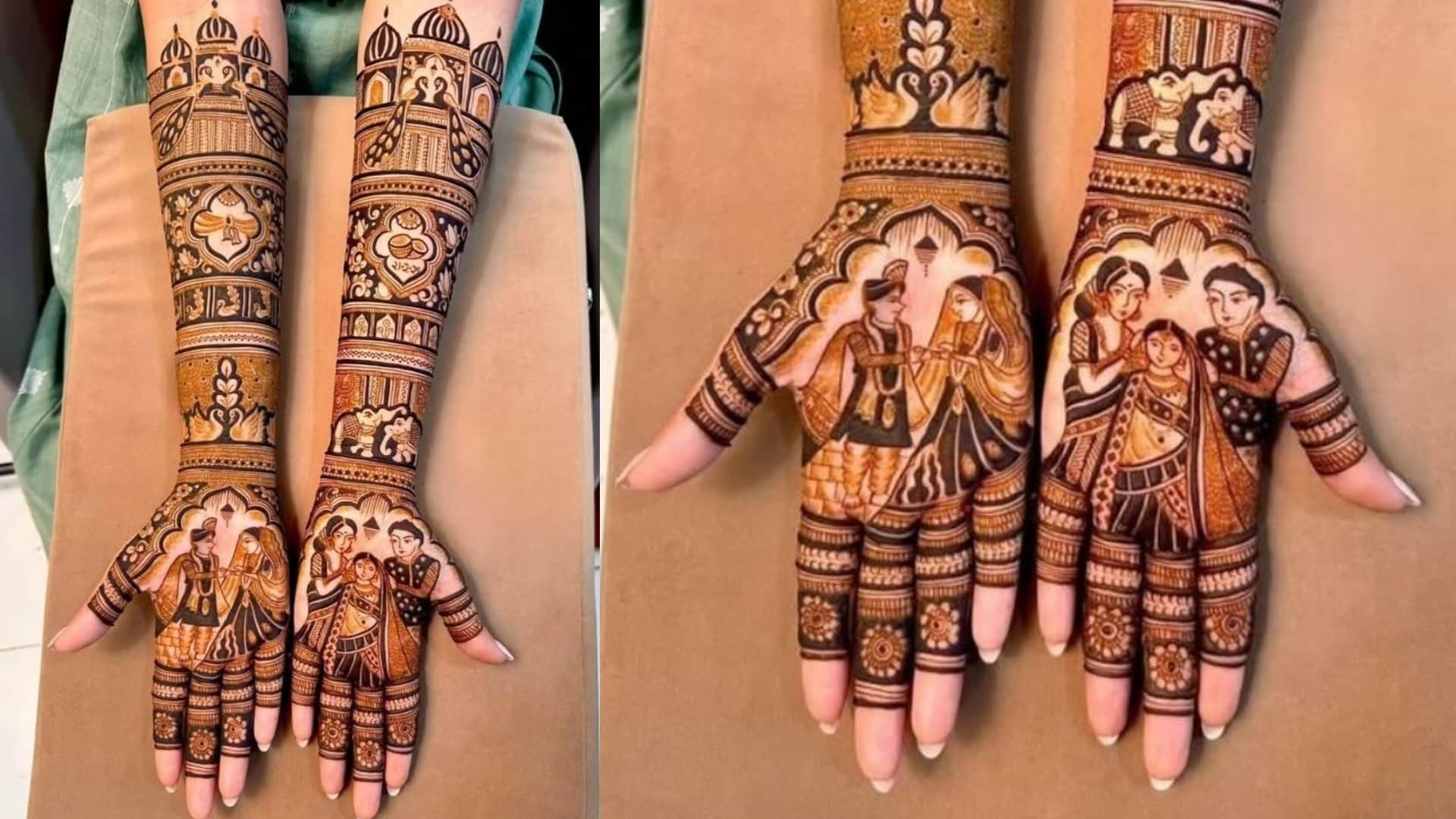 Karwa Chauth Mehndi Design From Minimal To Bridal Latest Mehndi Design