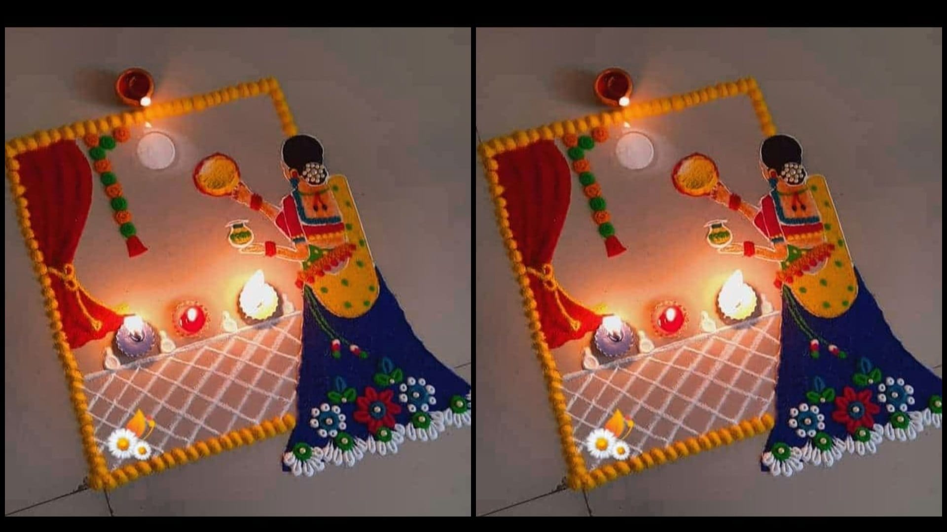 Karwa Chauth 2025 Rangoli Design Ideas Traditional Modern Home Decoration With Rangoli