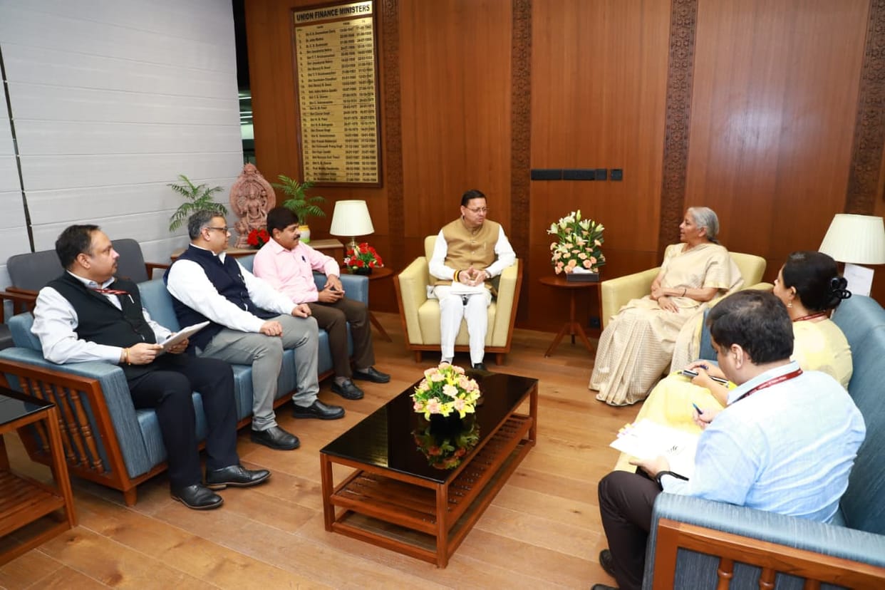 CM Dhami sought four major projects worth Rs 7628 crore from the Central Government During delhi visit
