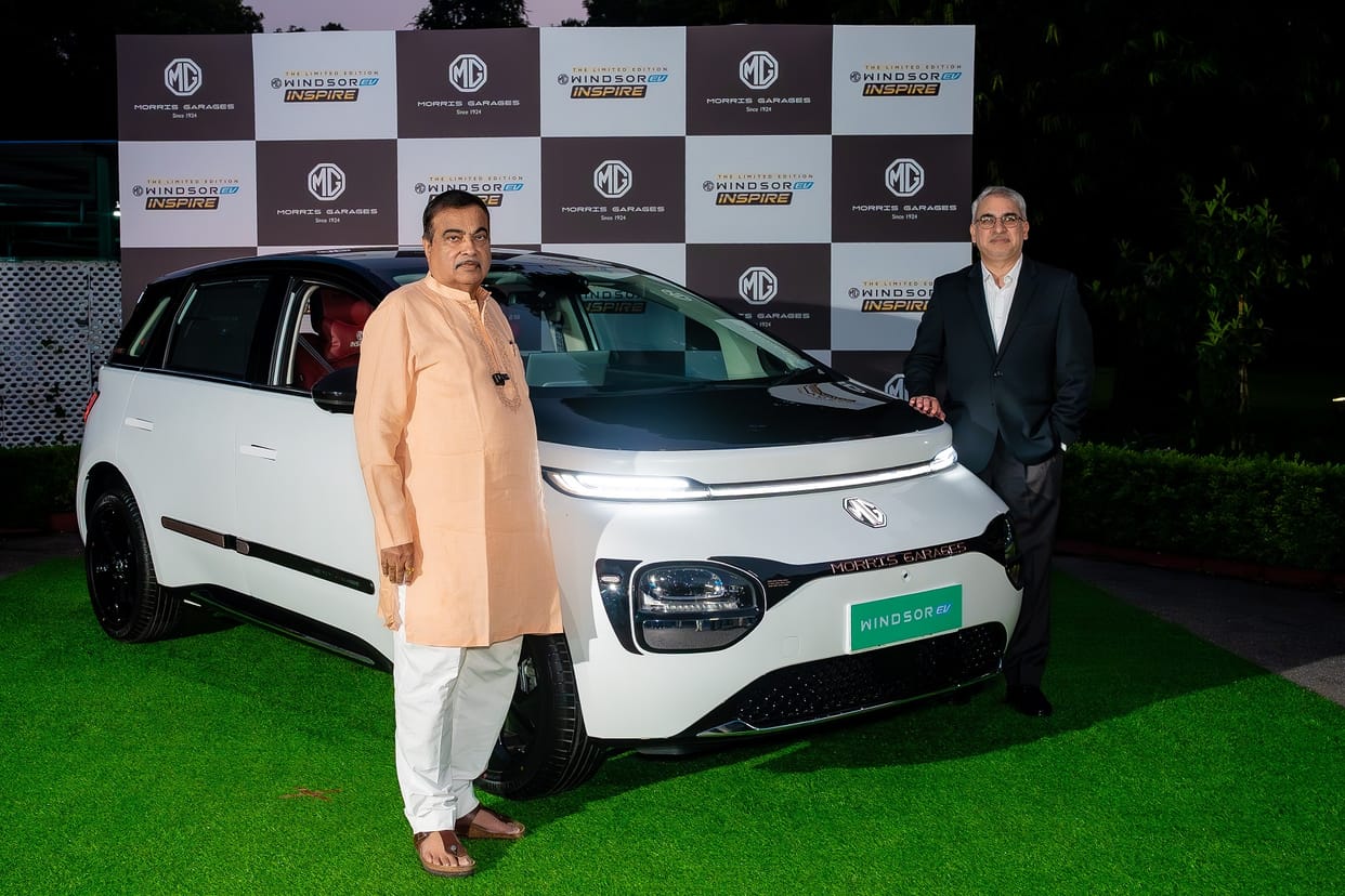 JSW MG Motor India Launches Windsor EV Inspire Edition in India Know Price Features Specifications