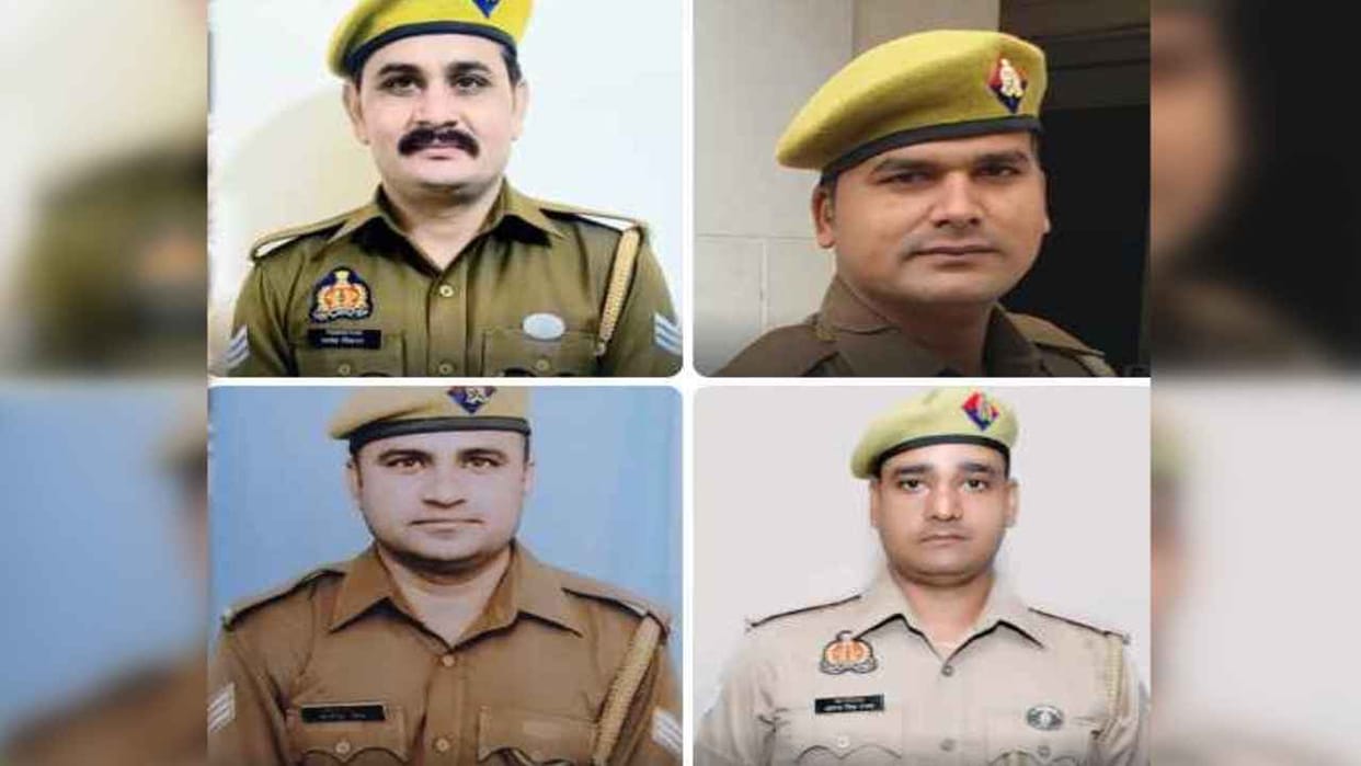 Four head constables of Noida STF awarded Parakram Medal
