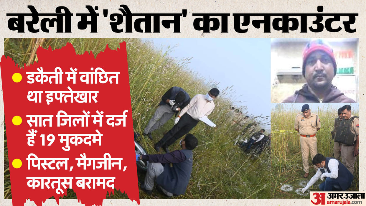 Criminal carrying a bounty of Rs 1 lakh killed in police encounter in Bareilly