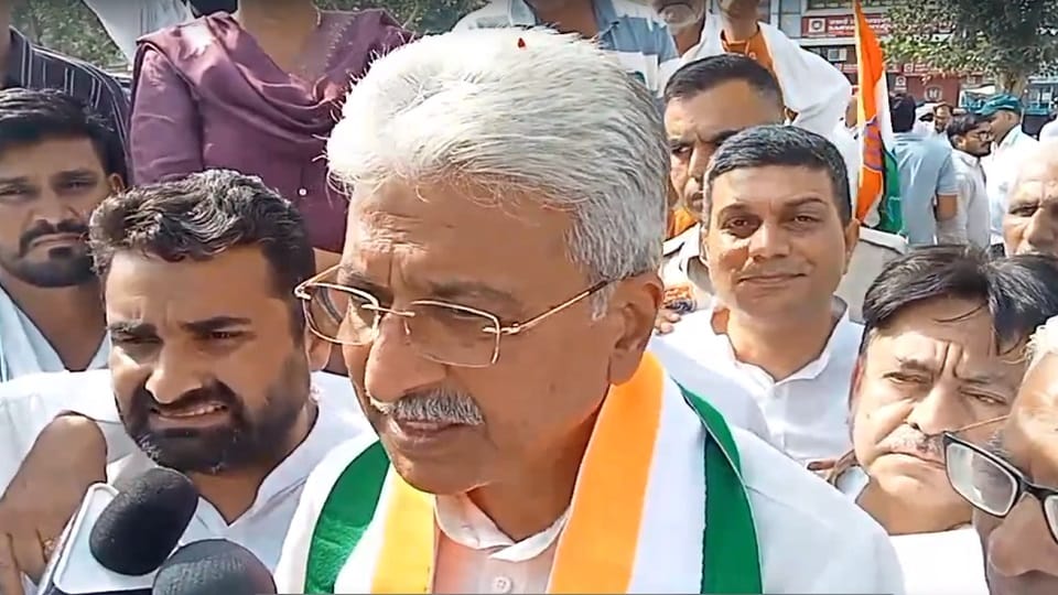 Haryana Congress state president Rao Narendra's statement, ADGP Puran Kumar not getting justice is shameful