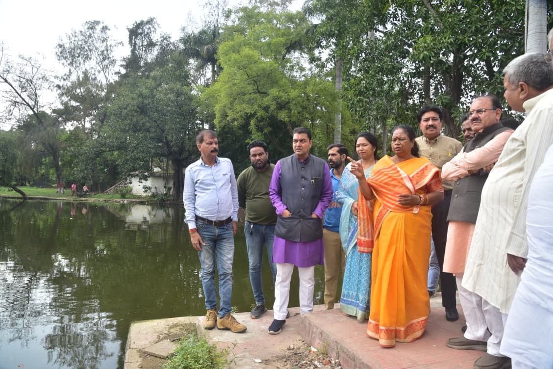 Bhopal News: Preparations for Chhath Puja begin, Mayor-MLA inspects ghats, special arrangements to be made at