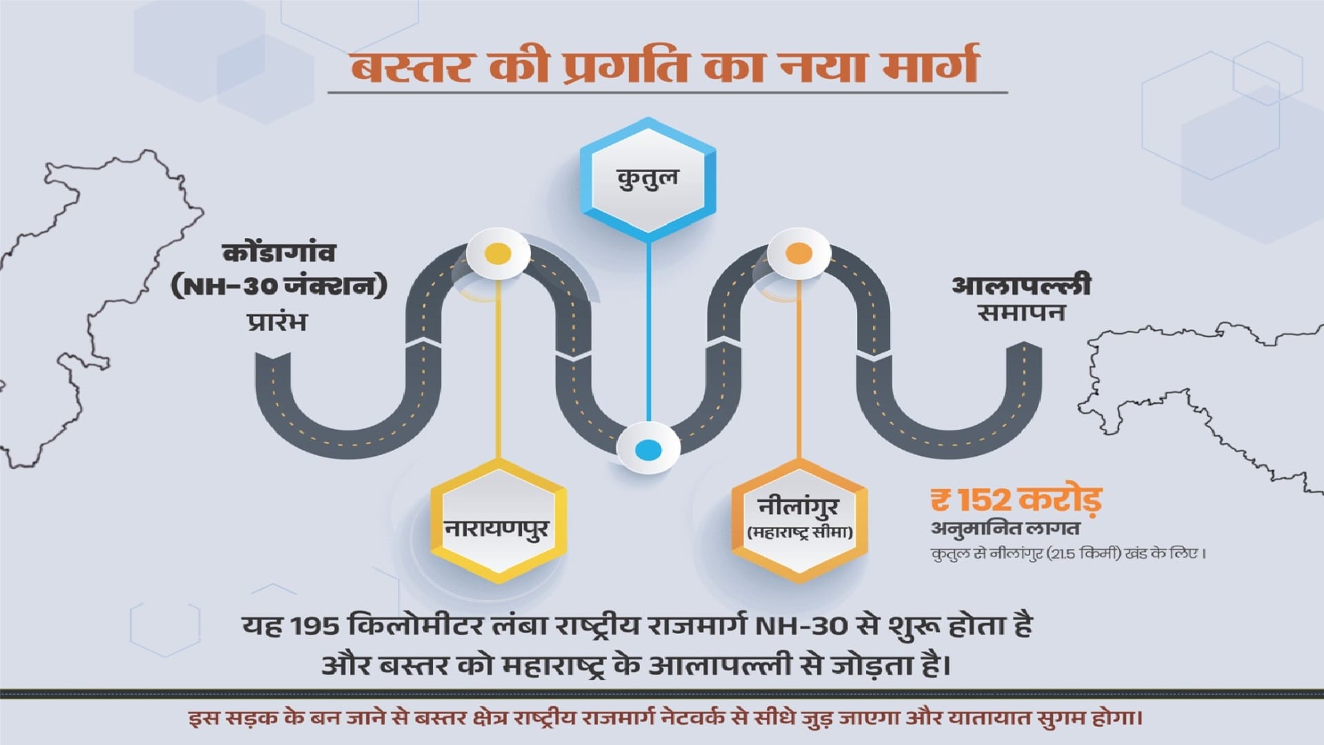 हाइवे का मैप