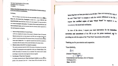 IAS officer Amanit P Kumar wife of ADGP Y Puran Kumar termed FIR lodged in suicide case as incomplete