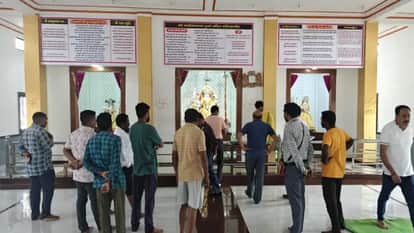 Theft at Durga Temple on the National Highway, incident captured on CCTV in Kondagaon