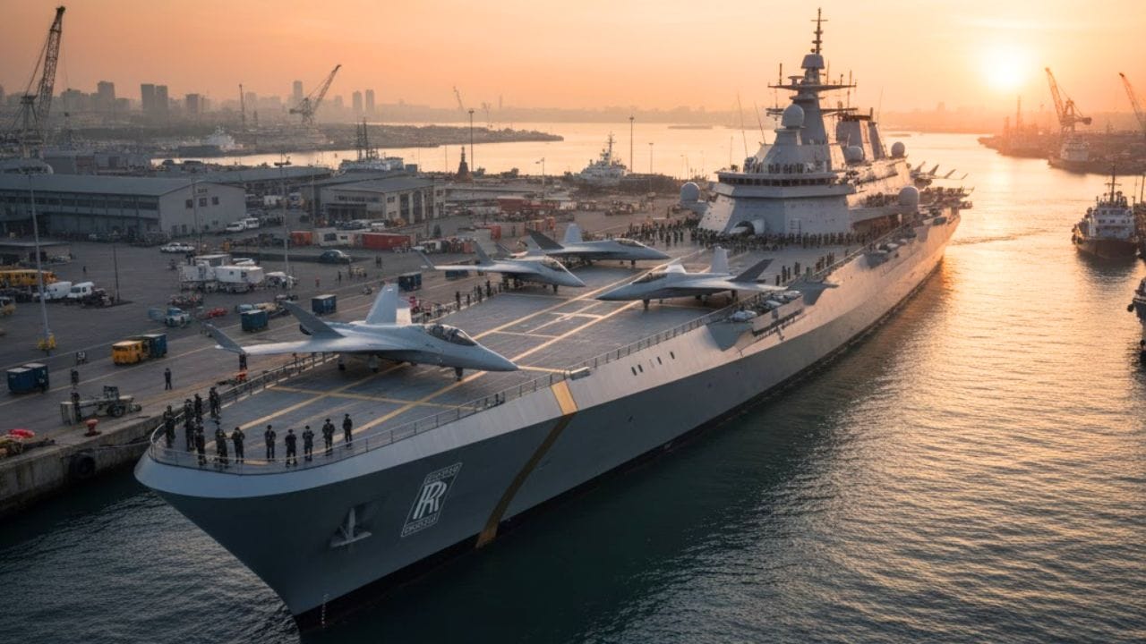 rolls royce to make electric warship for Indian navy announces collaboration