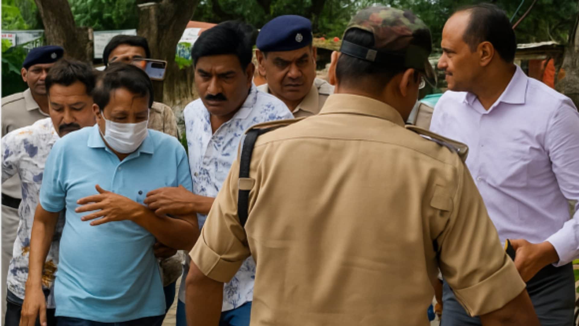 कोल्ड्रिफ के मालिक रंगनाथन को परासिया कोर्ट में पेश किया गया।