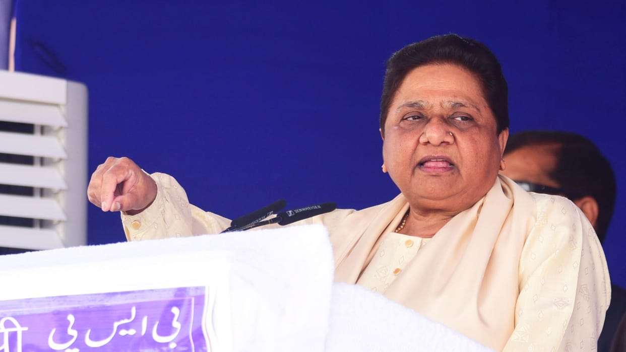 UP: Mayawati's blunt statement on the Ambedkar statue controversy: Great men should be respected, not used as