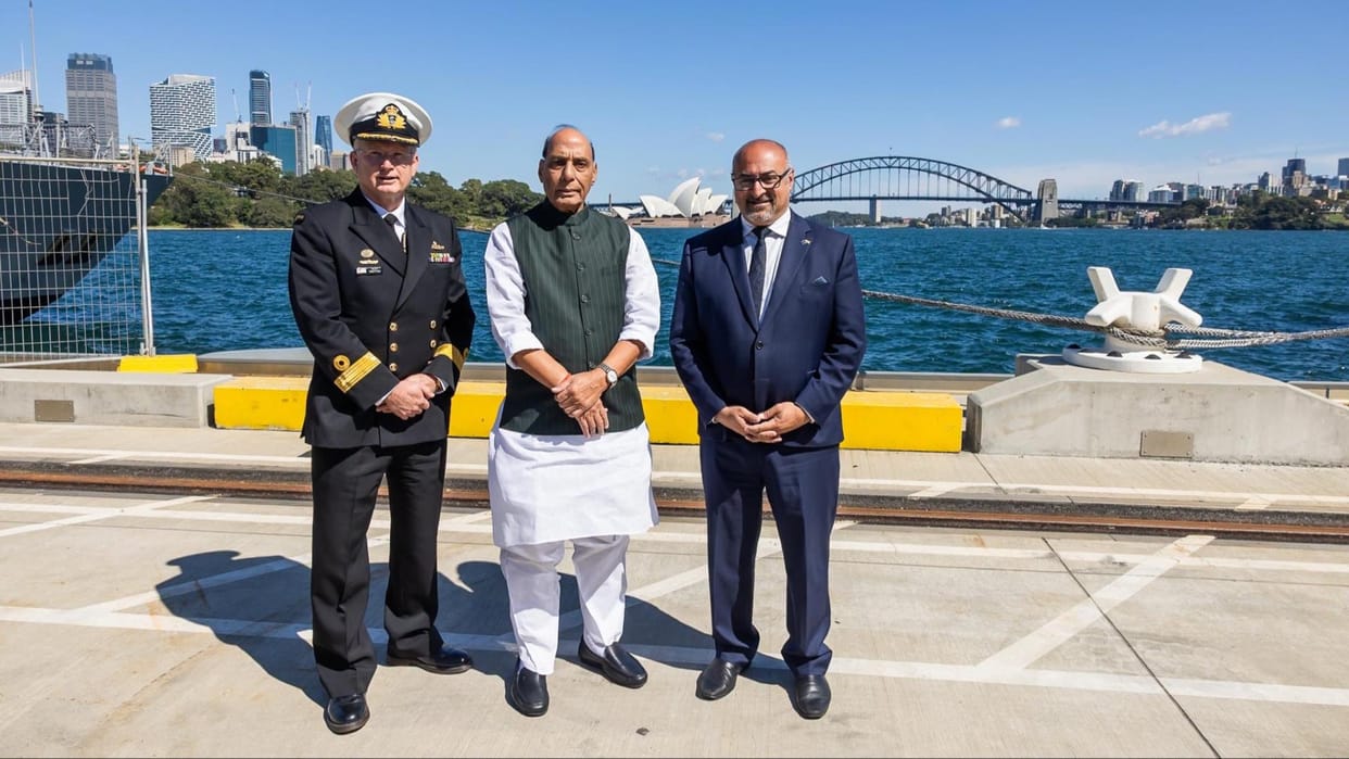 New direction for India Australia defense cooperation Rajnath Singh said we become co-builders Indo Pacific