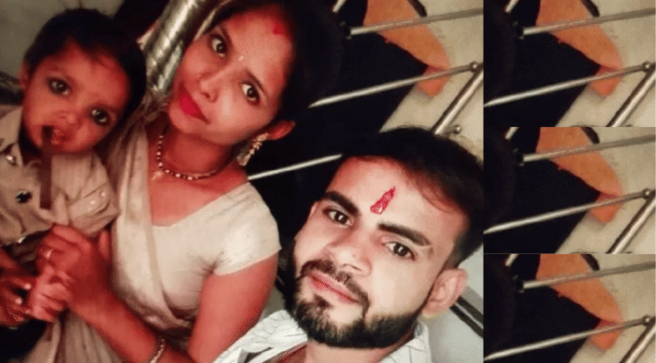 Indore News Woman dies with 5-month-old son