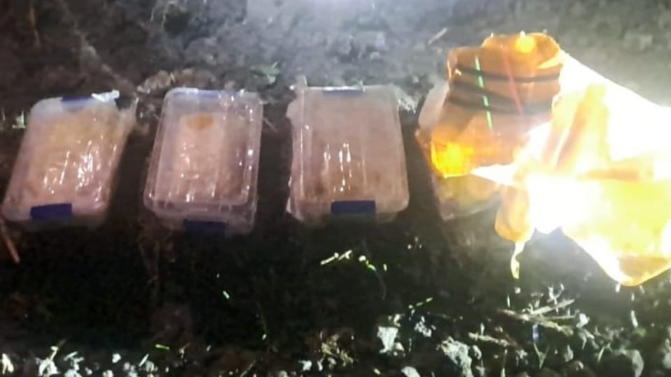 Amritsar Rural Police BSF recovers three Kg of ICE