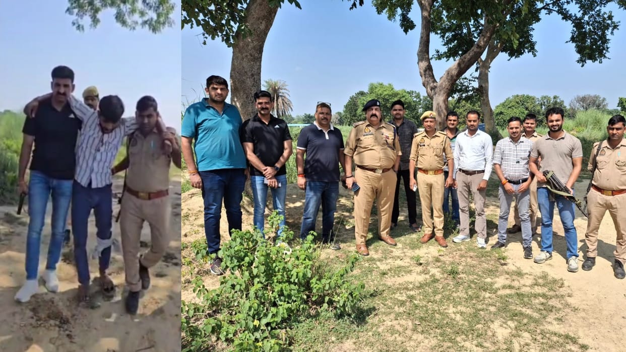 Raebareli: Main accused in Hariom murder case arrested in encounter, shot in leg