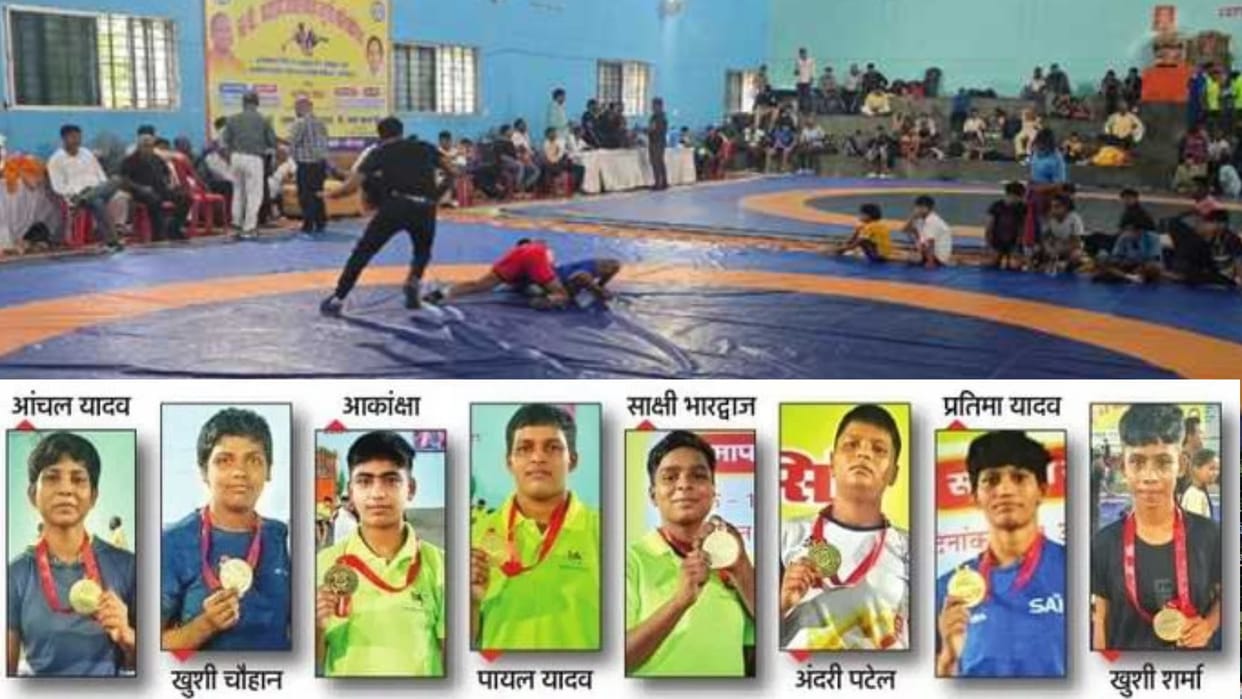 Eight daughters of Kashi will compete in national wrestling competition in varanasi
