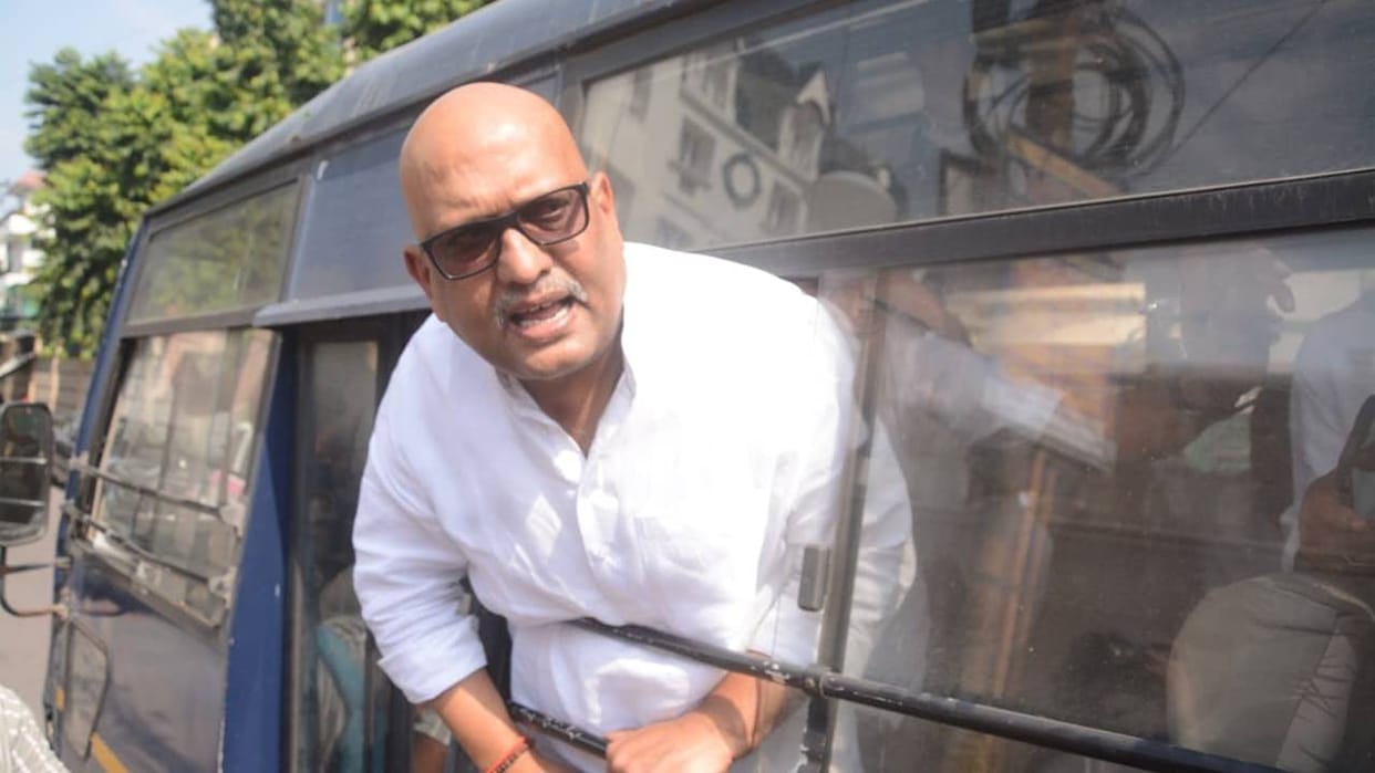 Lucknow Congress state president Ajay Rai stopped police meet family Hariom Valmiki in Rae Bareli