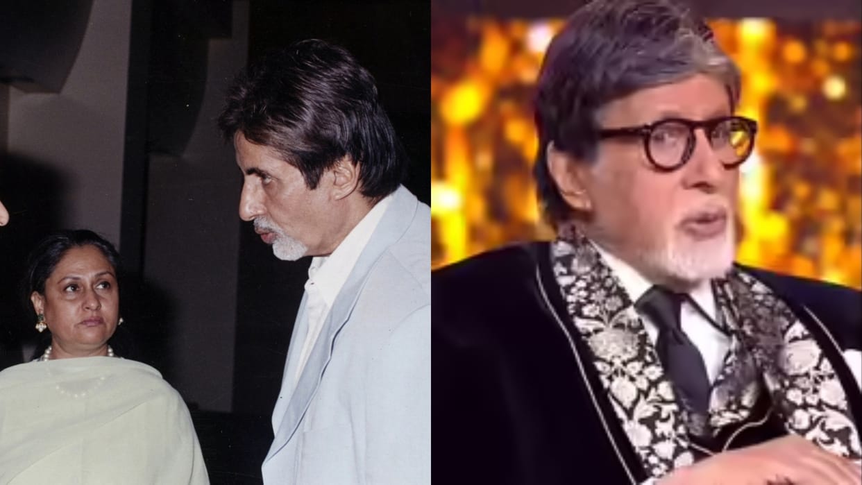 amitabh bachchan reveals jaya bachchan reaction mere angne mein laawaris kaun banega crorepati