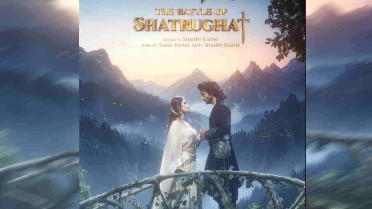 Arushi Nishank dreamy look film The Battle of Shatrughat poster released Actress Bollywood Entertainment
