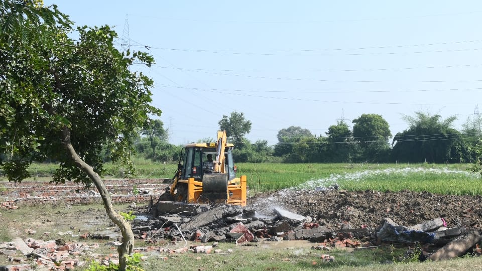 Ayodhya blast Rescue operations continued for 24 hours, with the village transformed into a camp