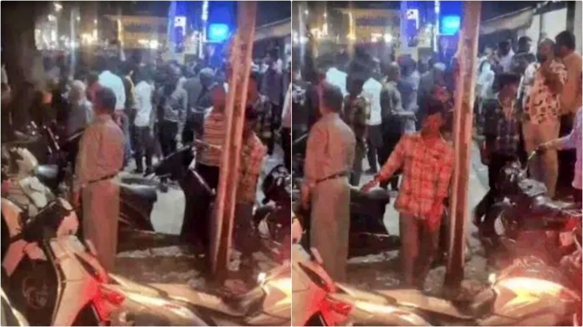 कांग्रेस नेता पर गोलीबारी और तलवार के हमले के बाद मची अफरातफरी