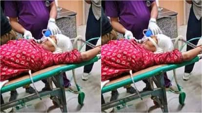 Bikaner News: Husband attacks wife with an axe on Karwa Chauth; admitted to DICU in critical condition