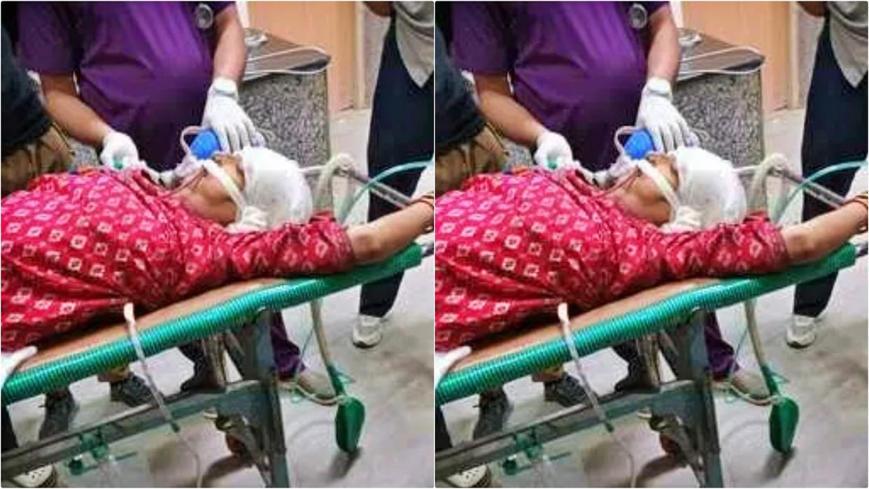 Bikaner News: Husband attacks wife with an axe on Karwa Chauth; admitted to DICU in critical condition