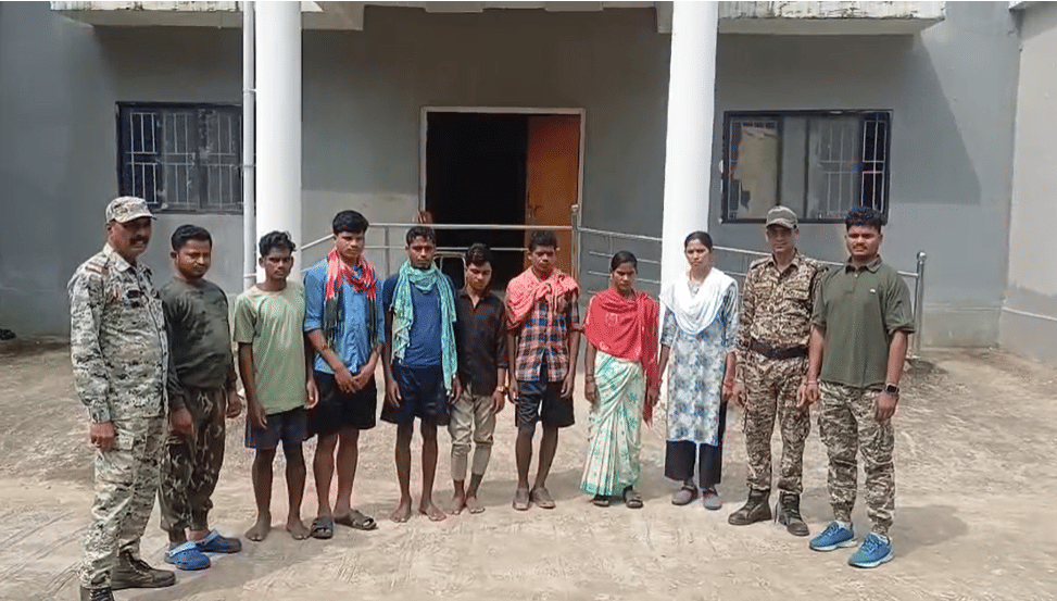 गिरफ्तार नक्सली