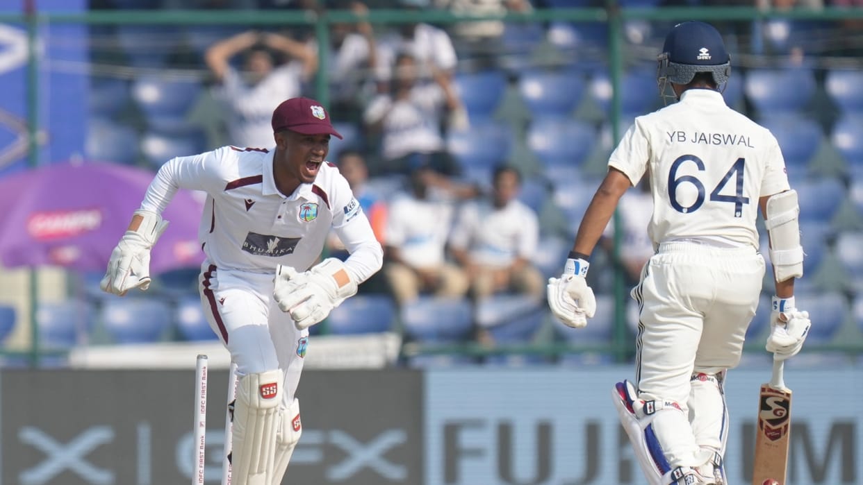 ND vs WI 2nd Test Day 2: Yashasvi Jaiswal Misses Double Century Due to Shubman Gill Miscommunication