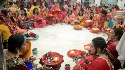 Photos of Karwa Chauth celebrations in Bareilly