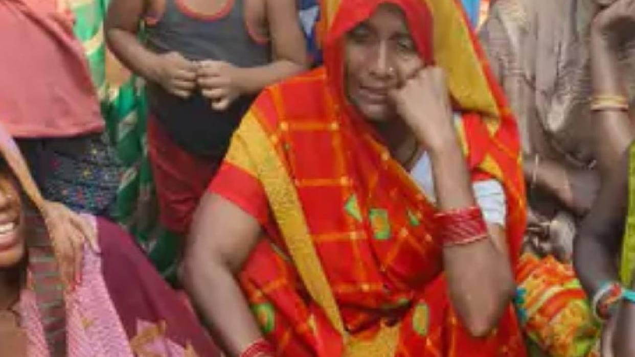 Sitapur drowned field filled rainwater died in agony
