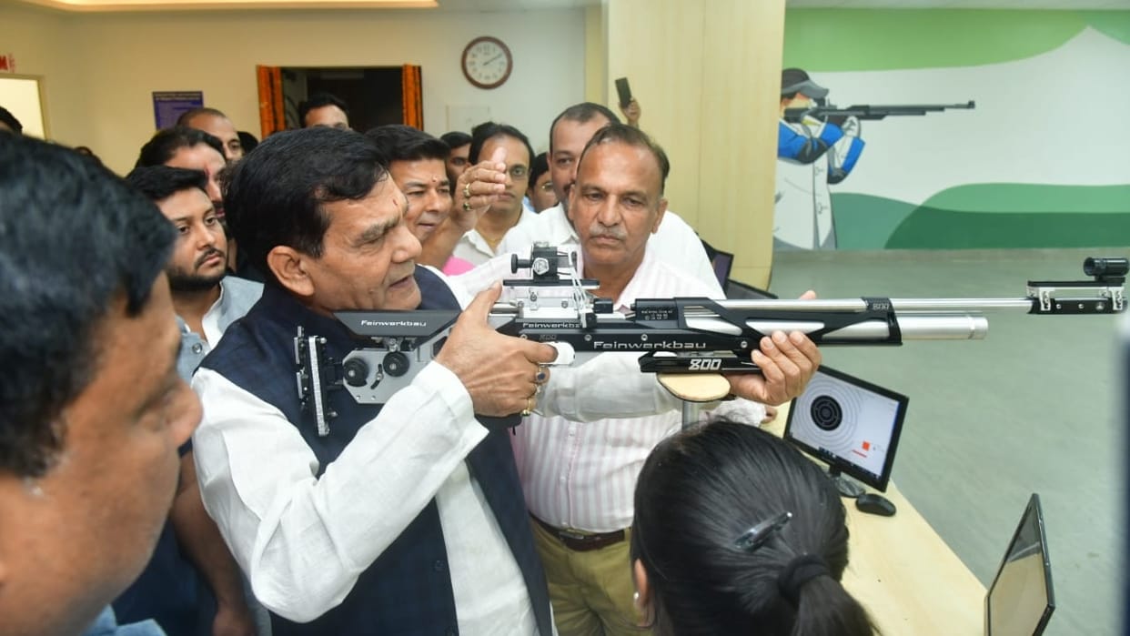 Urban Development Minister AK Sharma inaugurated several projects in Bareilly