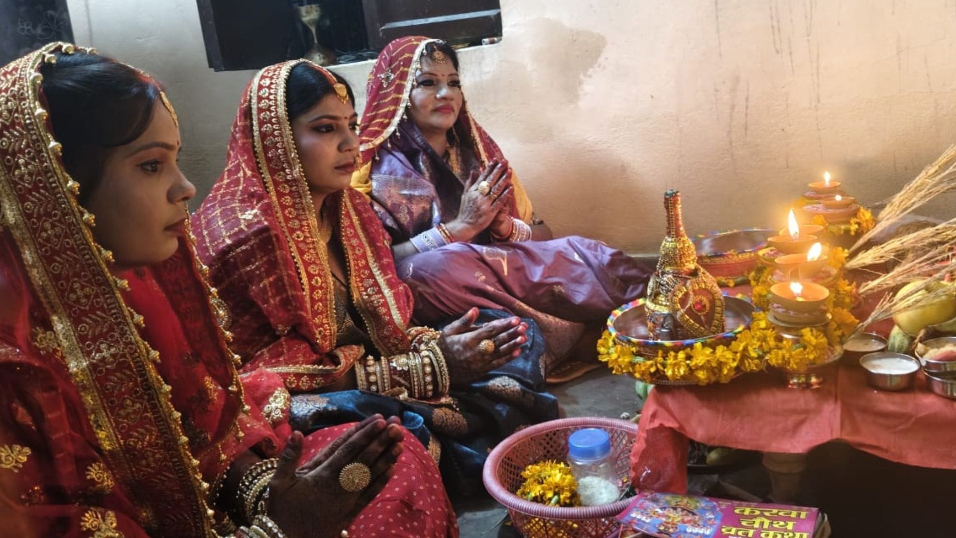Karwa Chauth Married women observe 14-hour fast for eternal happiness visit moon husbands give gifts