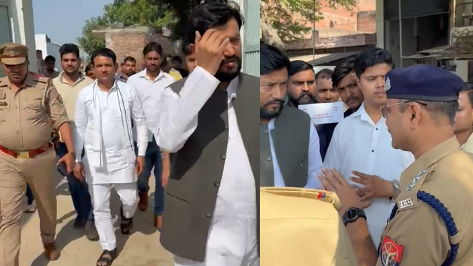 Hardoi: Congress State Secretary and District President stopped from going to Fatehpur