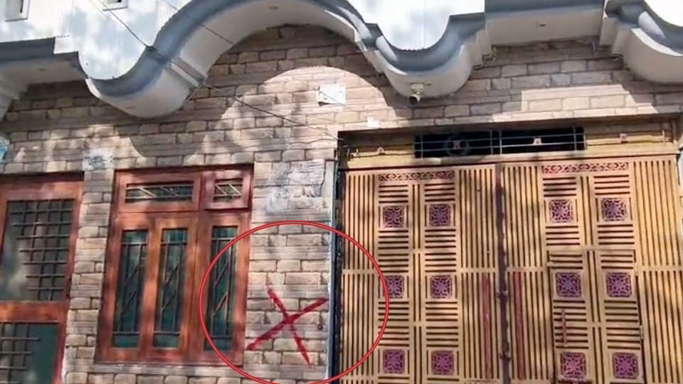Red marks 80 houses in Sambhal, Bulldozer threat averted for now, High Court imposes stay