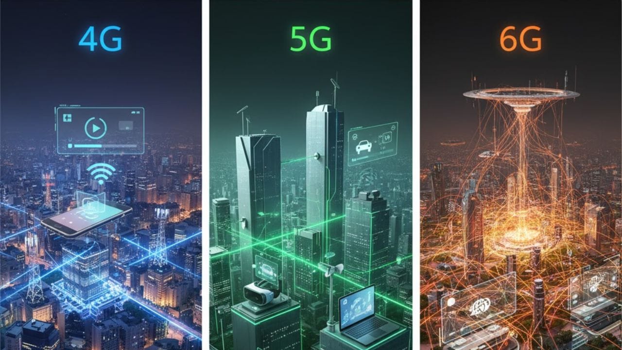 4G, 5G और 6G: किसमें कितनी मिलती है स्पीड? जानिए कैसे सुपरफास्ट हो रही मोबाइल नेटवर्क की दुनिया difference of data speed in 4g 5g and 6g mobile network