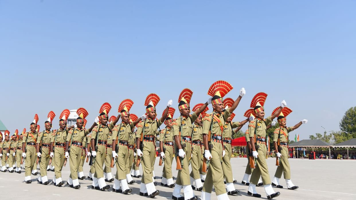 Border Security Force gets 167 new soldiers in Srinagar